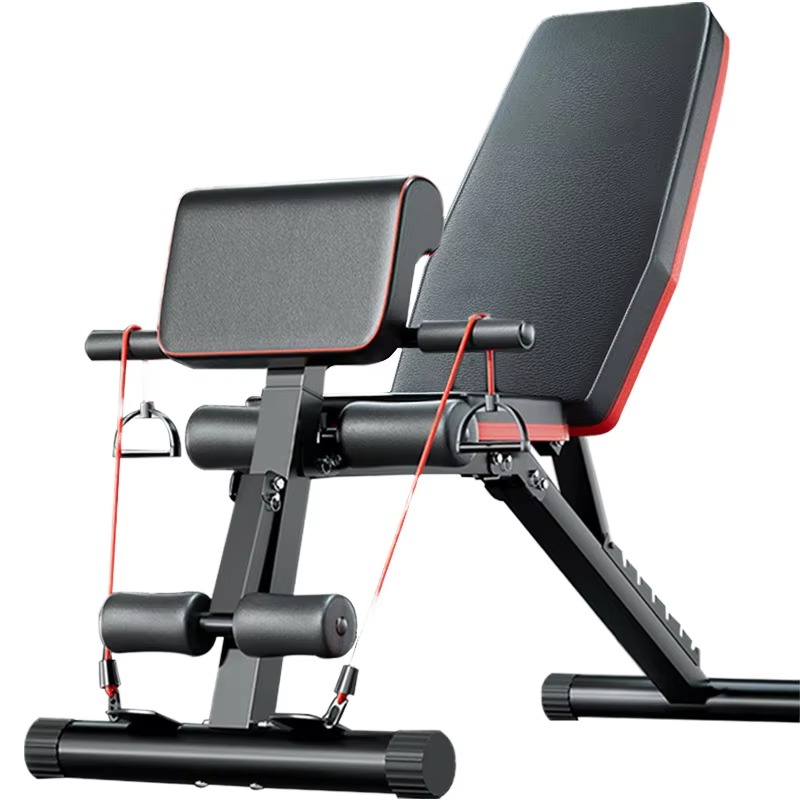 Home Gym Workout Equipment - อุปกรณ์ออกกำลังกายเชิงพาณิชย์ ม้านั่งปรับระดับความเอียงได้ - ดีไซน์ปรับได้หลากหลาย สำหรับการออกกำลังกายที่ยิมและที่บ้าน
