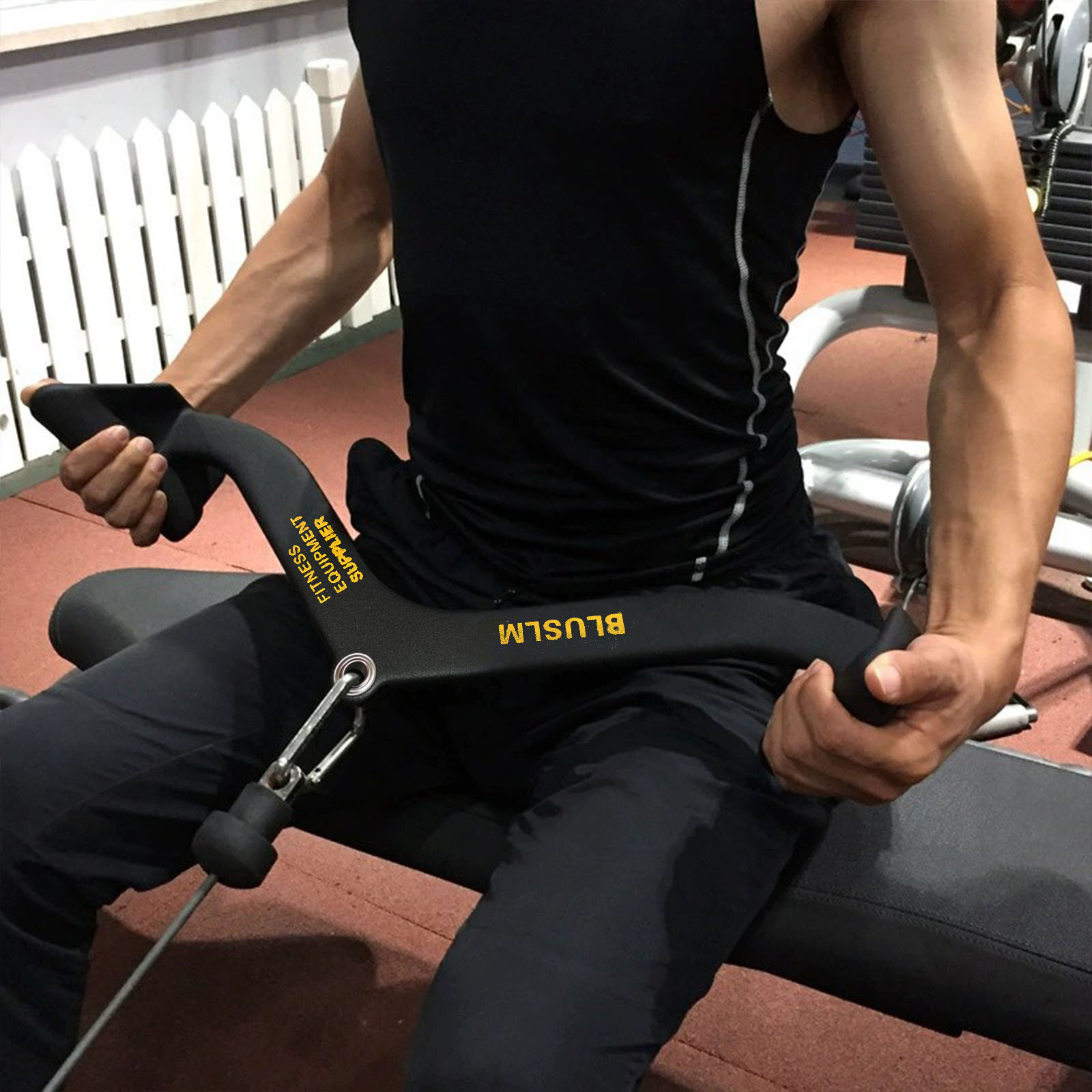 Home Gym Equipment Amazon - Home GYM Fitness Lat ดึง Handle