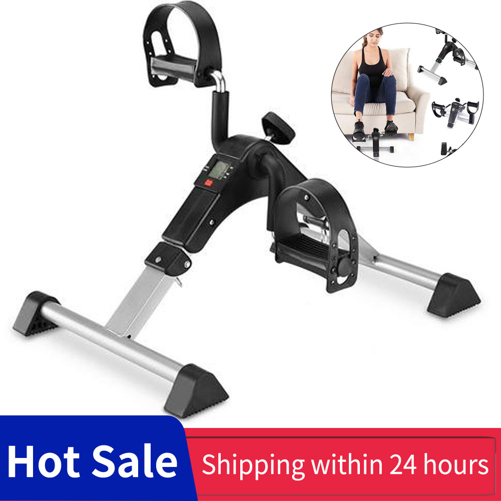 Home Gym Essentials - จักรยานออกกําลังกายปรับความต้านทานด้วย LCD อุปกรณ์ฟิตเนสบ้านผู้สูงอายุ Rehabilitation จักรยานมือขาเทรนเนอร์