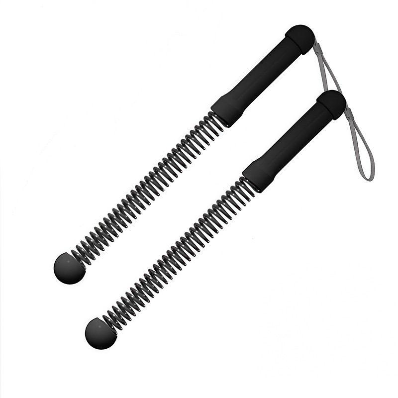 Home Gym Workout Equipment - เชือกออกกำลังกายแบบปรับน้ำหนักได้ไร้สาย หนา 4 มม. พร้อมด้ามจับสปริง TPR