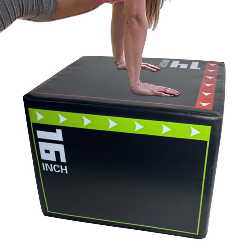 Plyo Box Set - กล่องกระโดด Plyometric กันกระแทกลื่น Step Up กล่องกระโดดเครื่องมือการฝึกอบรมสวมใส่อุปกรณ์ฟิตเนสสําหรับ