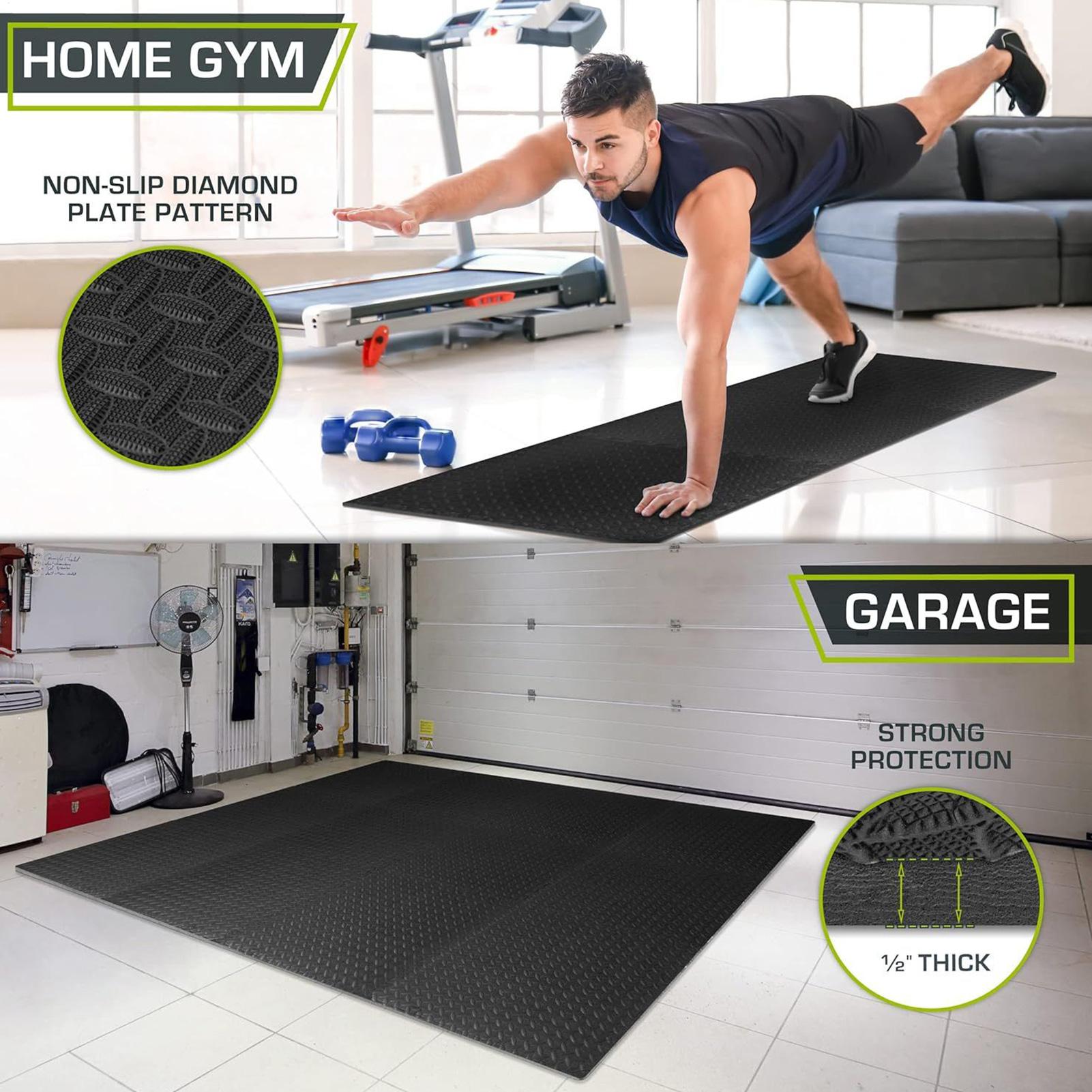 Home Gym For Toddlers - แผ่นรองพื้นแบบประกบ แผ่นรองพื้นแบบจิ๊กซอว์ โฟมปูพื้นสำหรับออกกำลังกายที่บ้าน เสื่อโยคะ ฟิตเนส เด็กเล็ก