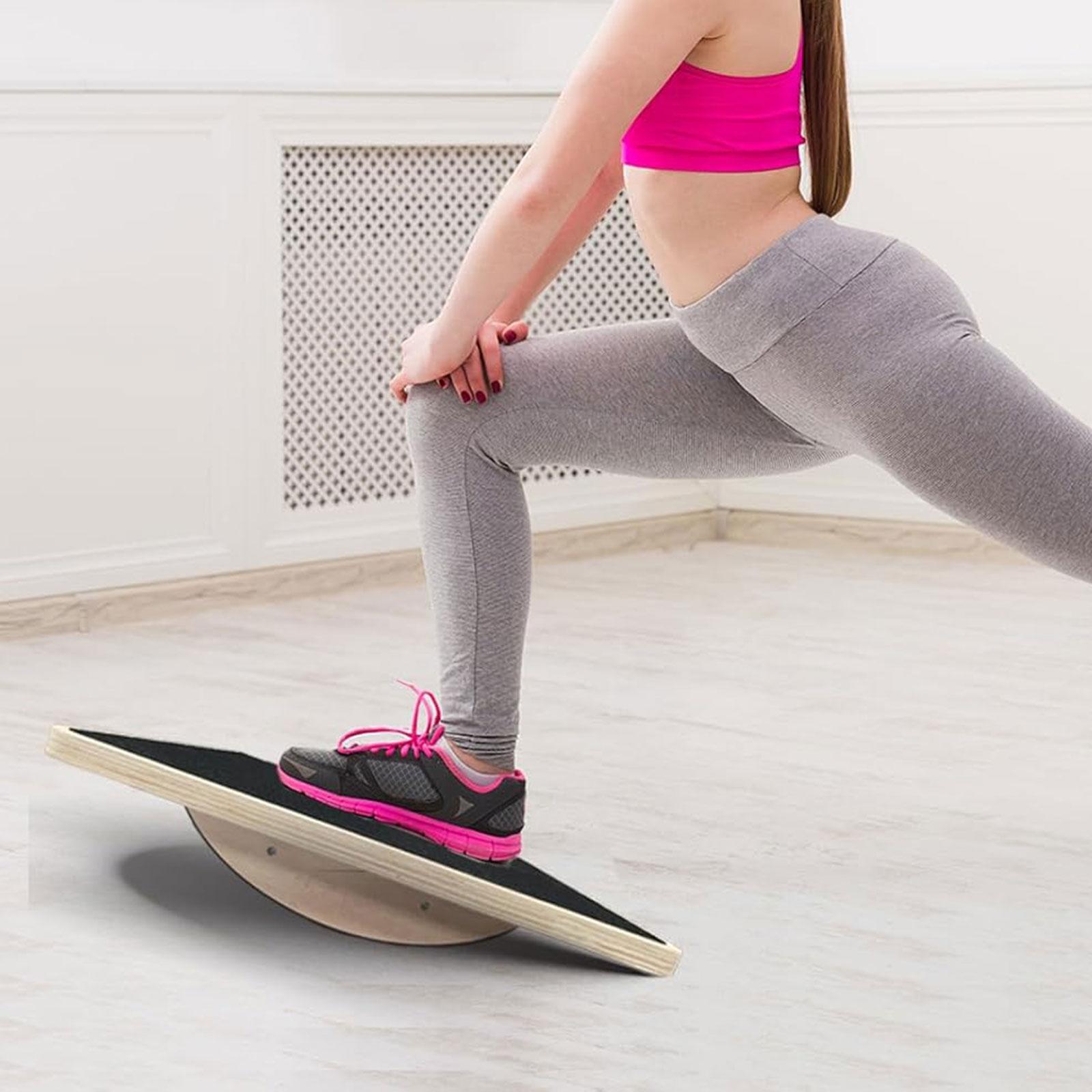 Home Gym Body Solid - แผ่นไม้โยกสำหรับออกกำลังกายที่บ้าน เสริมสร้างความสมดุลและความแข็งแรงของแกนกลางลำตัว