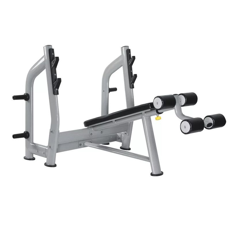 Home Gym Design - K007A ม้านั่งออกกำลังกายปรับระดับความเอียงได้ พร้อมชั้นวางของ ดีไซน์ขอบนุ่ม ขาตั้งยางกันลื่น แข็งแรง