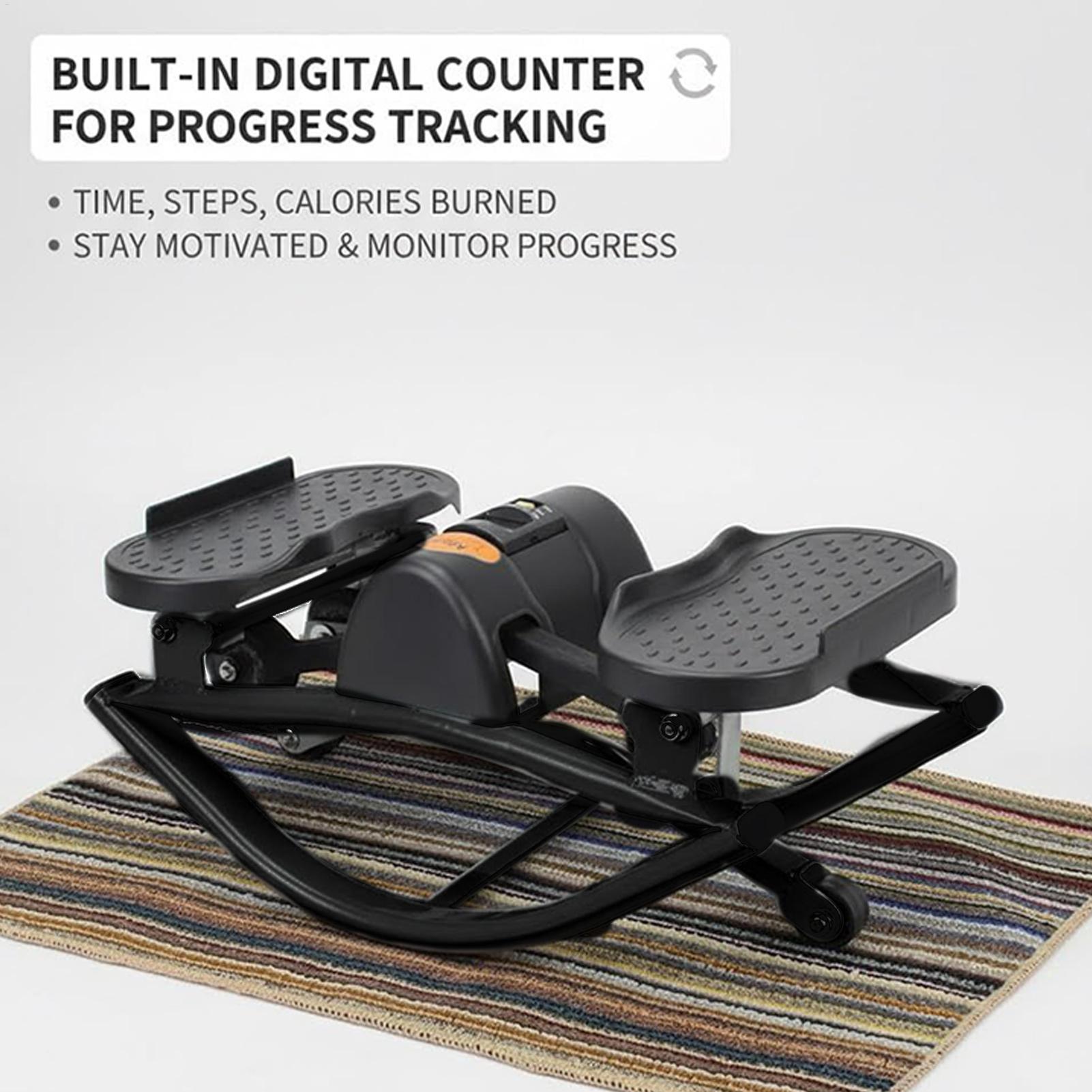 Home Gym Equipment Amazon - เครื่องออกกำลังกายแบบสเต็ปเปอร์แบบพกพา เงียบ สำหรับใช้ในบ้าน อพาร์ทเมนต์ หอพัก สำนักงาน