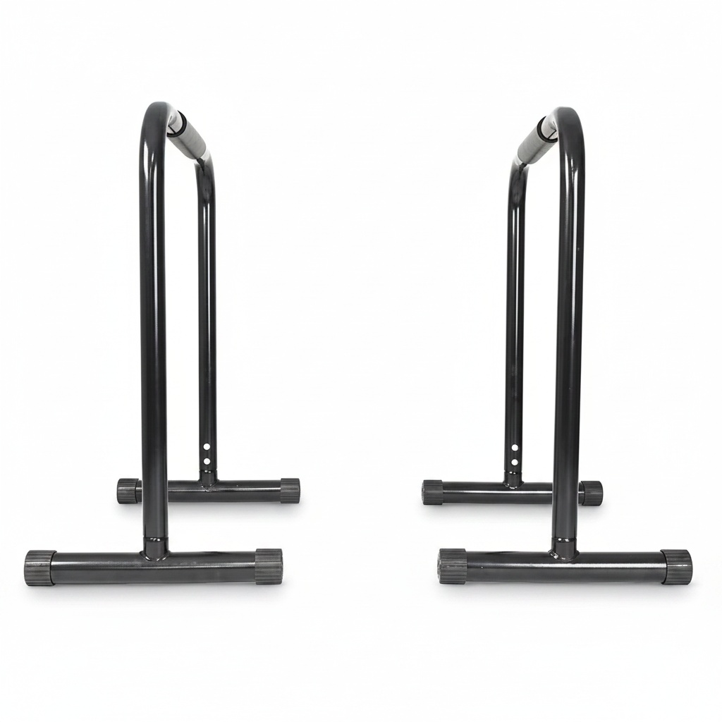 Home Gym China - บาร์เหล็กคู่ขนาน ขนาด 65x38x78 ซม. ดิปสเตชั่น รับน้ำหนักได้
