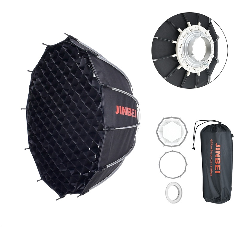 Plyo Box Set - ชุดกล่องซอฟต์บ็อกซ์พกพา JINBEI 105 แบบเปิดเร็ว พร้อมกริด 105