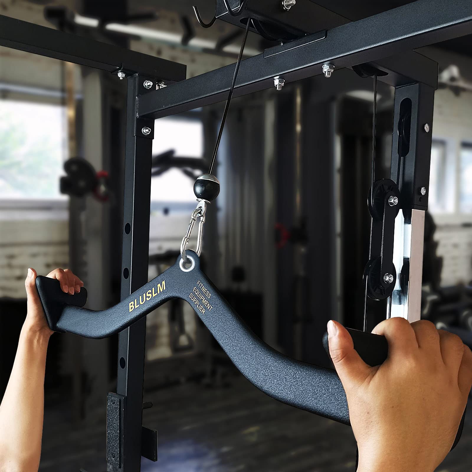 Home GYM Fitness Lat ดึง Handl - Home Gym Equipment Amazon บทวิจารณ์และราคา