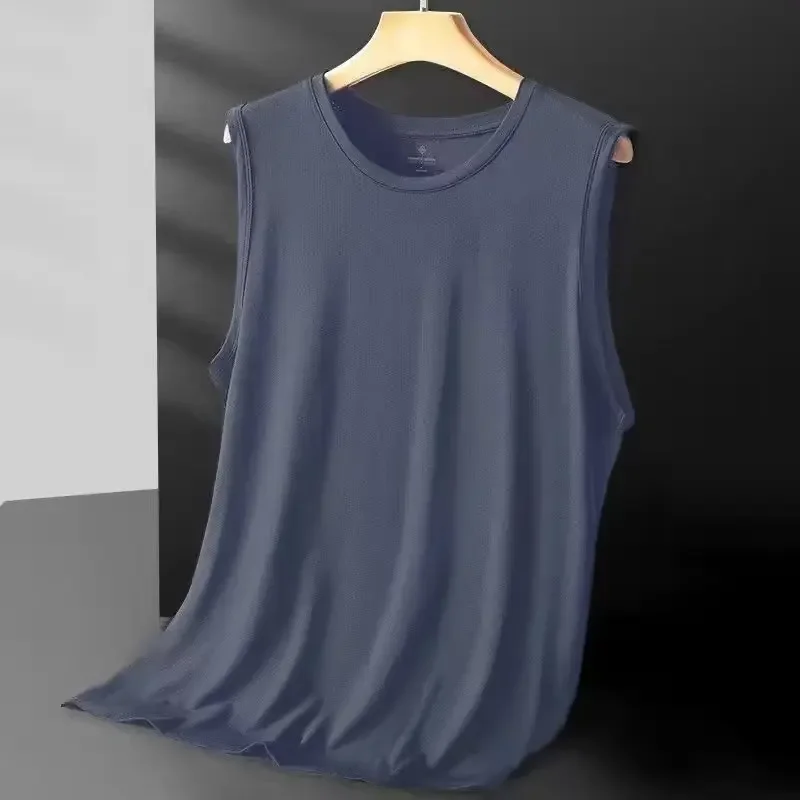 เสื้อกล้ามผู้ชายผ้าไอซ์ซิลค์ตา - Home Gym China บทวิจารณ์และราคา