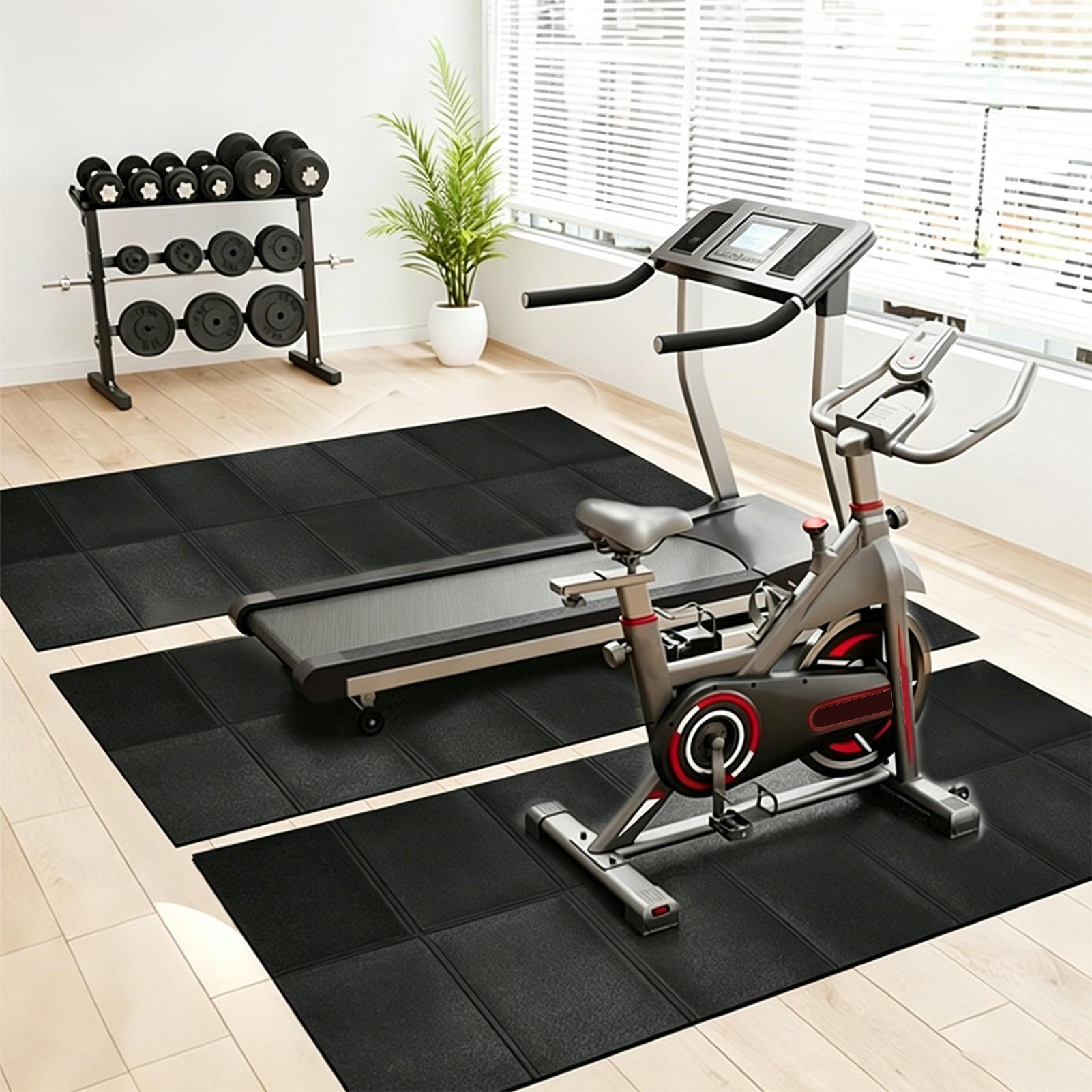 แผ่นรองพื้นลู่วิ่งไฟฟ้า ดูดซับ - Home Gym Workout Equipment บทวิจารณ์และราคา