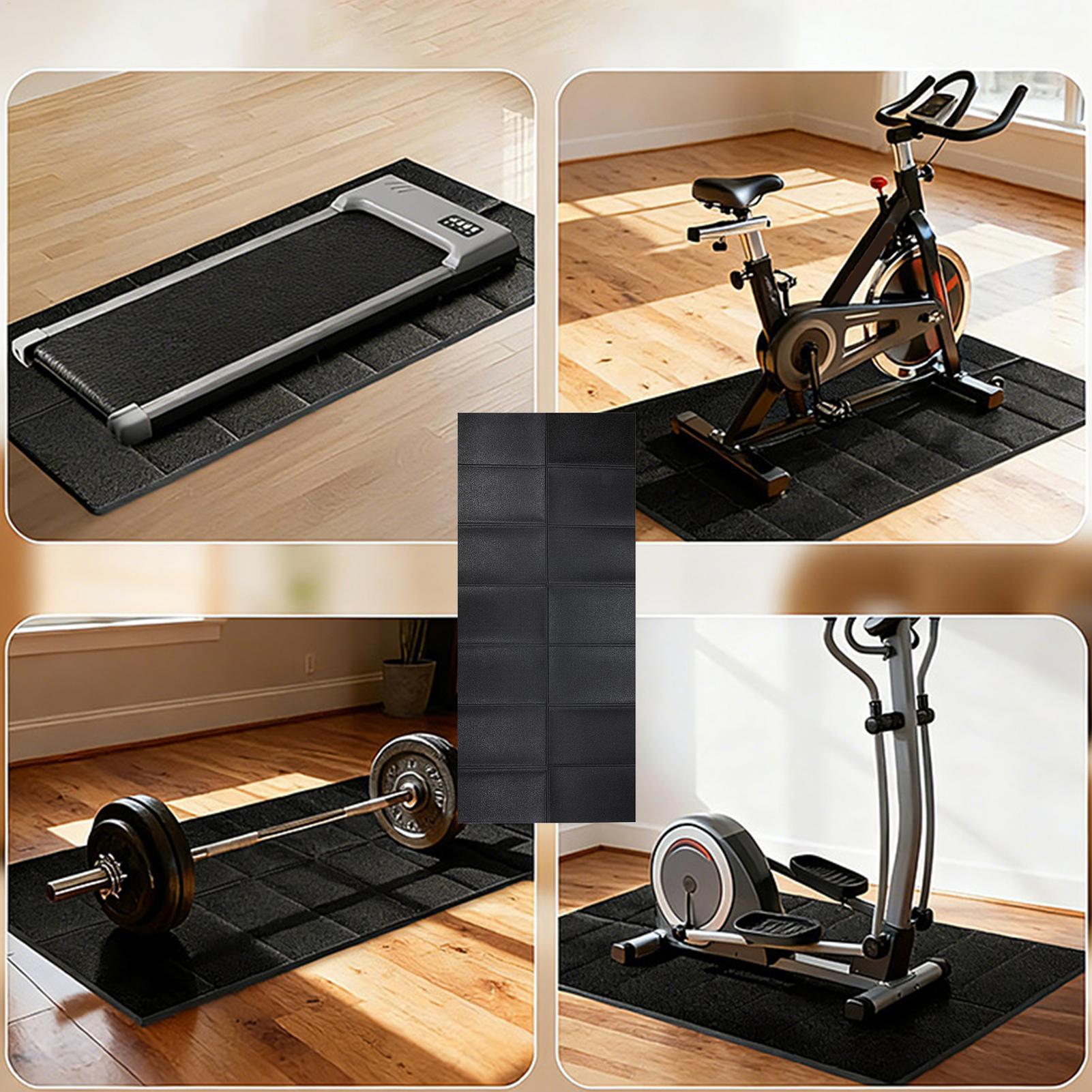 แผ่นรองพื้นลู่วิ่งไฟฟ้า ดูดซับ - Home Gym Workout Equipment บทวิจารณ์และราคา