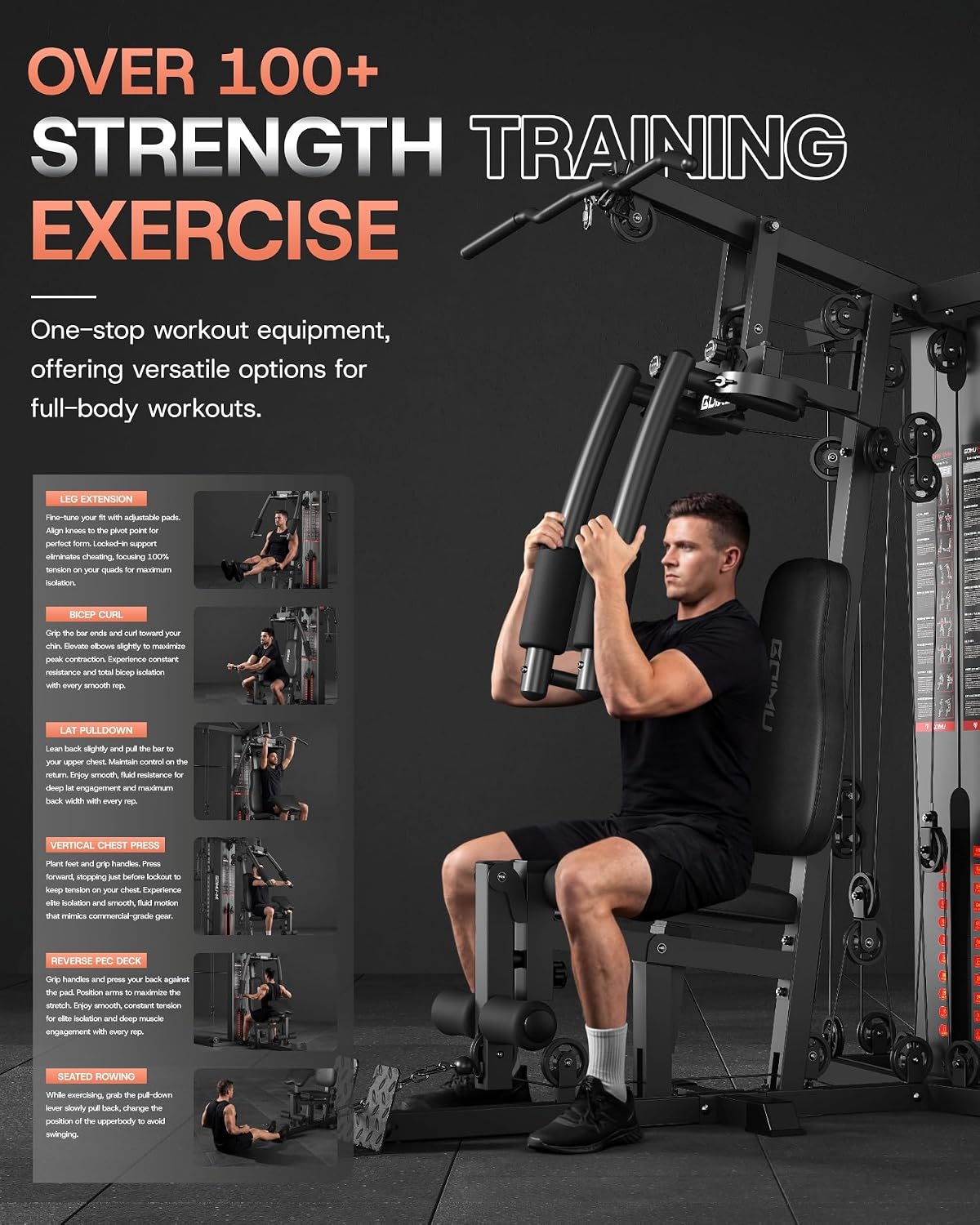 เครื่องสมิธแมชชีน DM01 แบบสองส - Home Gym One Machine บทวิจารณ์และราคา