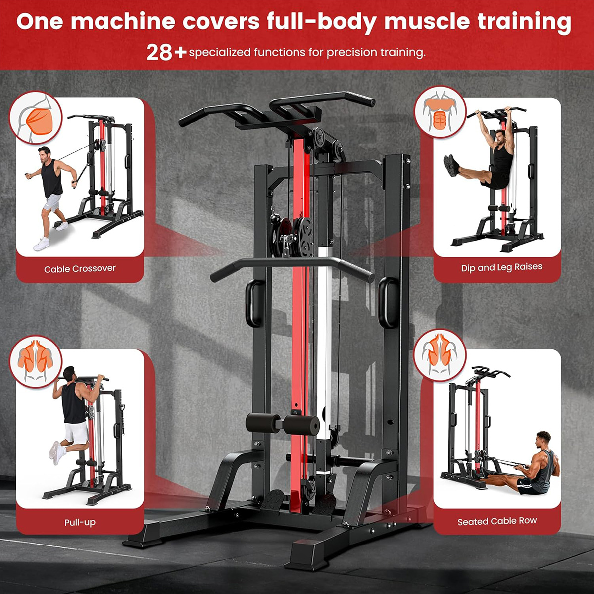 เครื่องออกกำลังกายที่บ้าน Poob - Home Gym Workout Equipment บทวิจารณ์และราคา