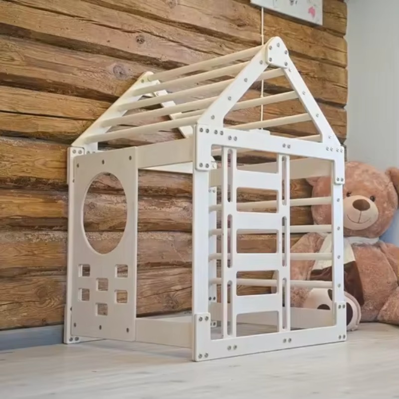 บ้านเด็กเล่นพร้อมสไลเดอร์ ชุดป - Home Gym For Toddlers บทวิจารณ์และราคา