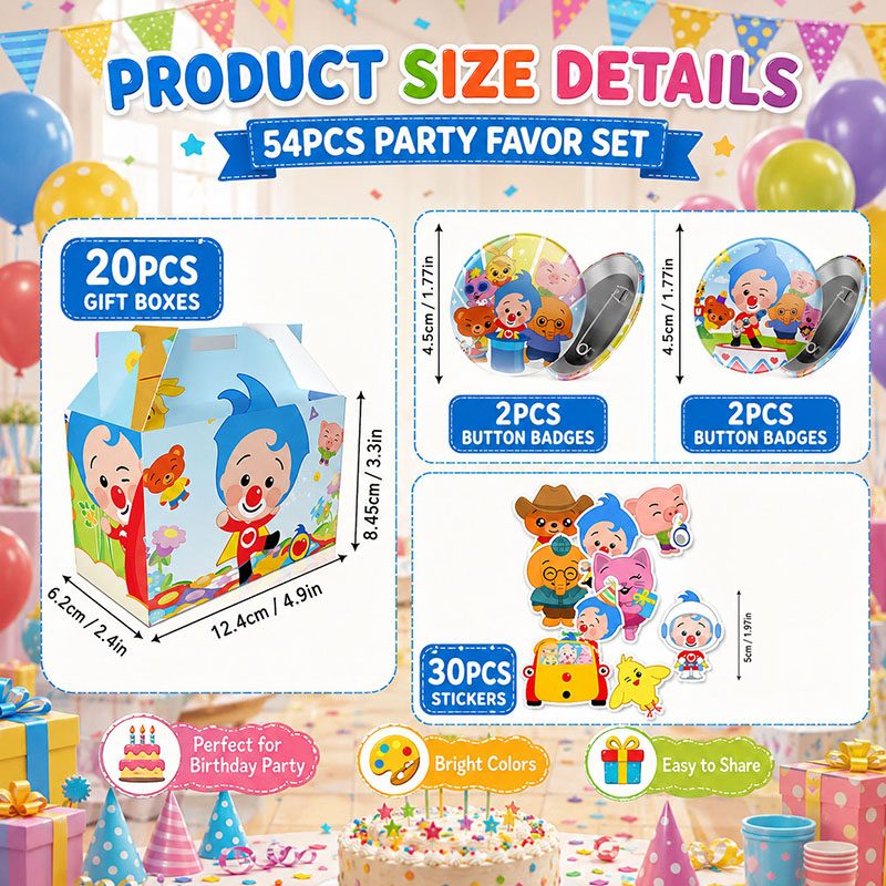 ชุดสติ๊กเกอร์กล่องกระดาษลายการ - Plyo Box Set บทวิจารณ์และราคา