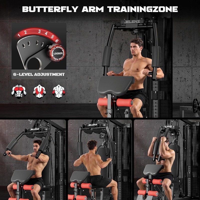 JELENS โฮมยิม, อุปกรณ์ออกกำลัง - Home Gym Workout Equipment บทวิจารณ์และราคา
