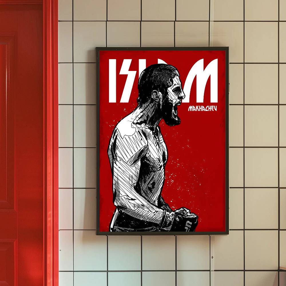 โปสเตอร์นักกีฬาแนวกรันจ์ ภาพนั - Home Gym Wallpaper บทวิจารณ์และราคา
