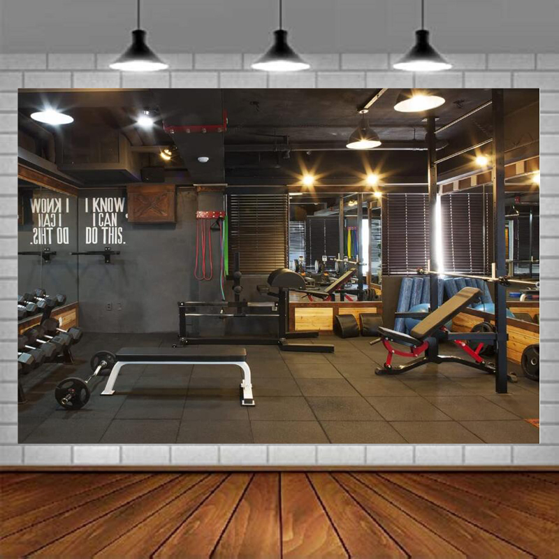 ฉากหลังถ่ายภาพในยิม ตกแต่งงานป - Home Gym Video บทวิจารณ์และราคา