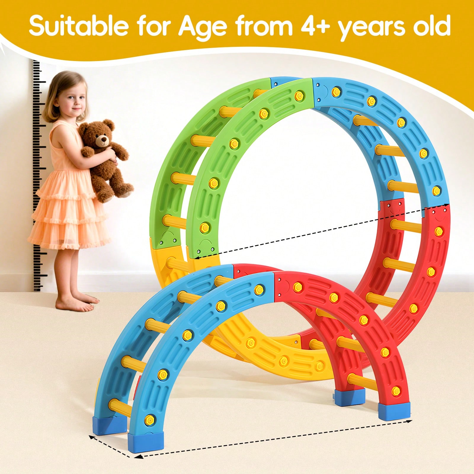 ของเล่นปีนป่ายสำหรับเด็กเล็กแบ - Home Gym For Toddlers บทวิจารณ์และราคา