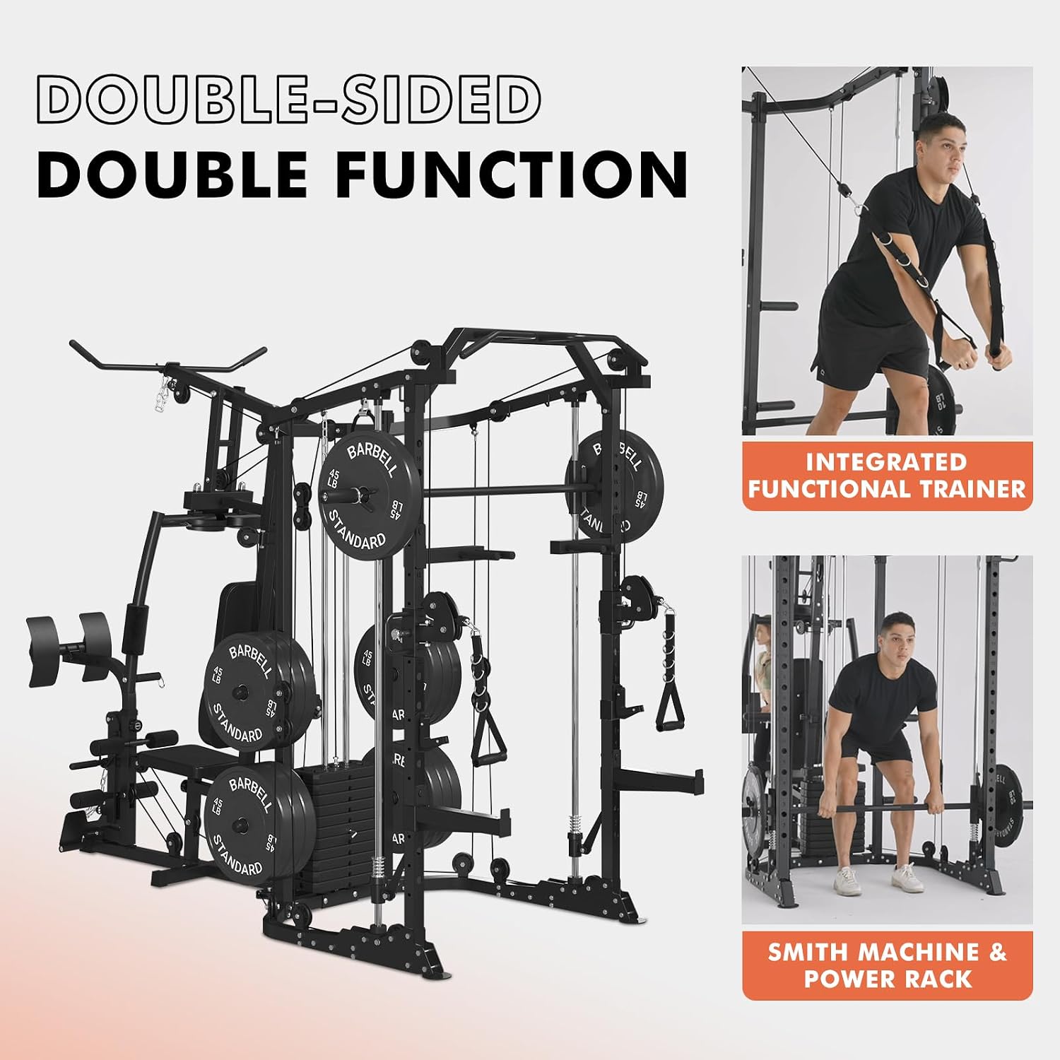 เครื่องออกกำลังกายแบบ Dual-Sta - Home Gym One Machine บทวิจารณ์และราคา