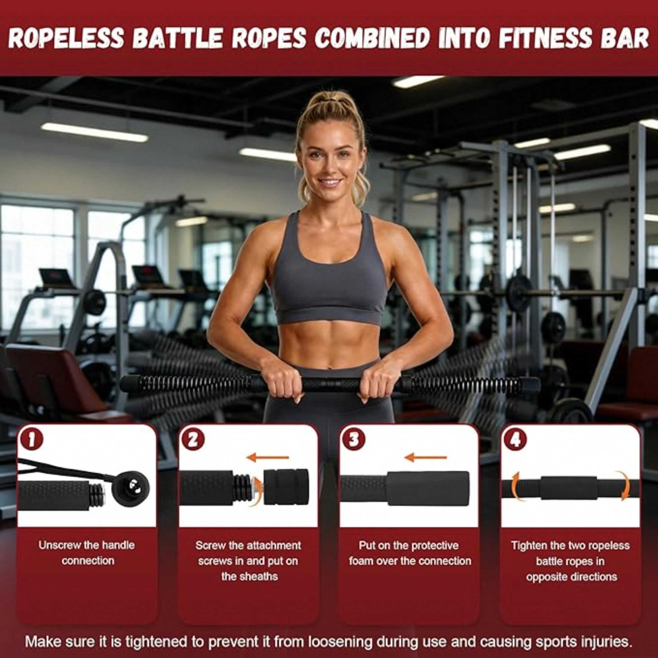 อุปกรณ์ออกกำลังกายแบบ 2-in-1 ร - Home Gym Workout Equipment บทวิจารณ์และราคา