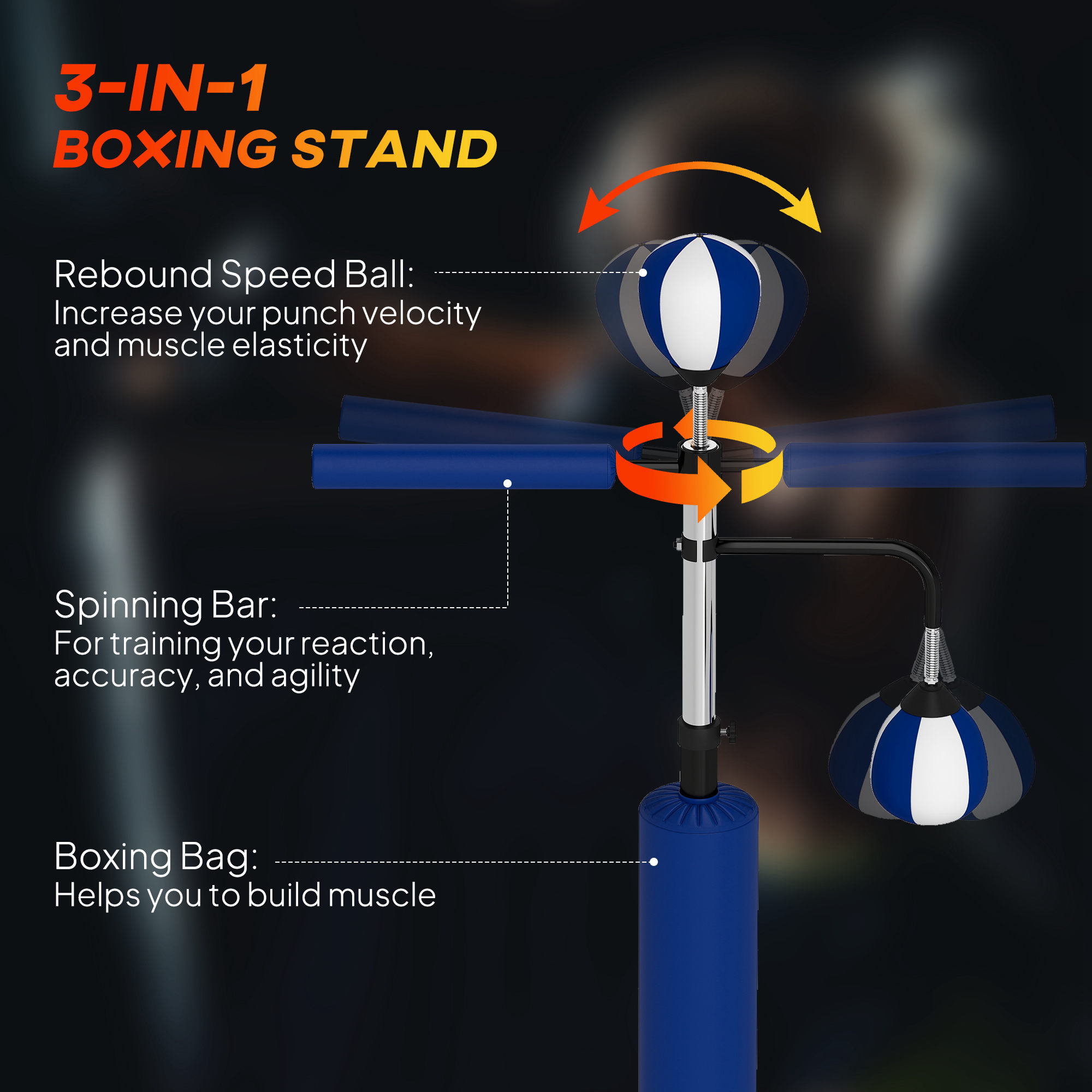 กระเป๋าชกมวยแบบตั้งพื้น 4.6-6. - Speed Bag Boxing บทวิจารณ์และราคา