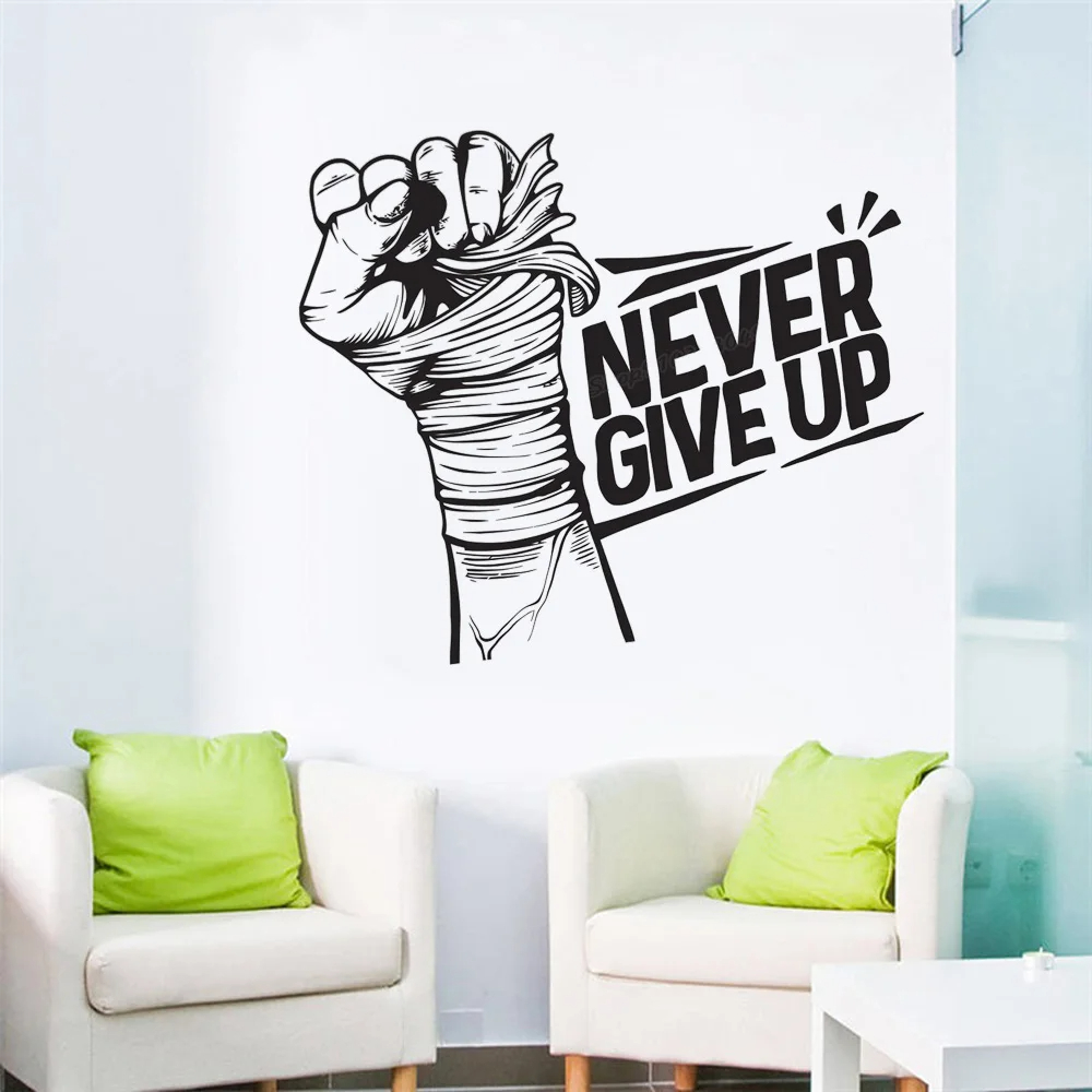 Nunca desista decalque de pare - Home Gym Wallpaper บทวิจารณ์และราคา