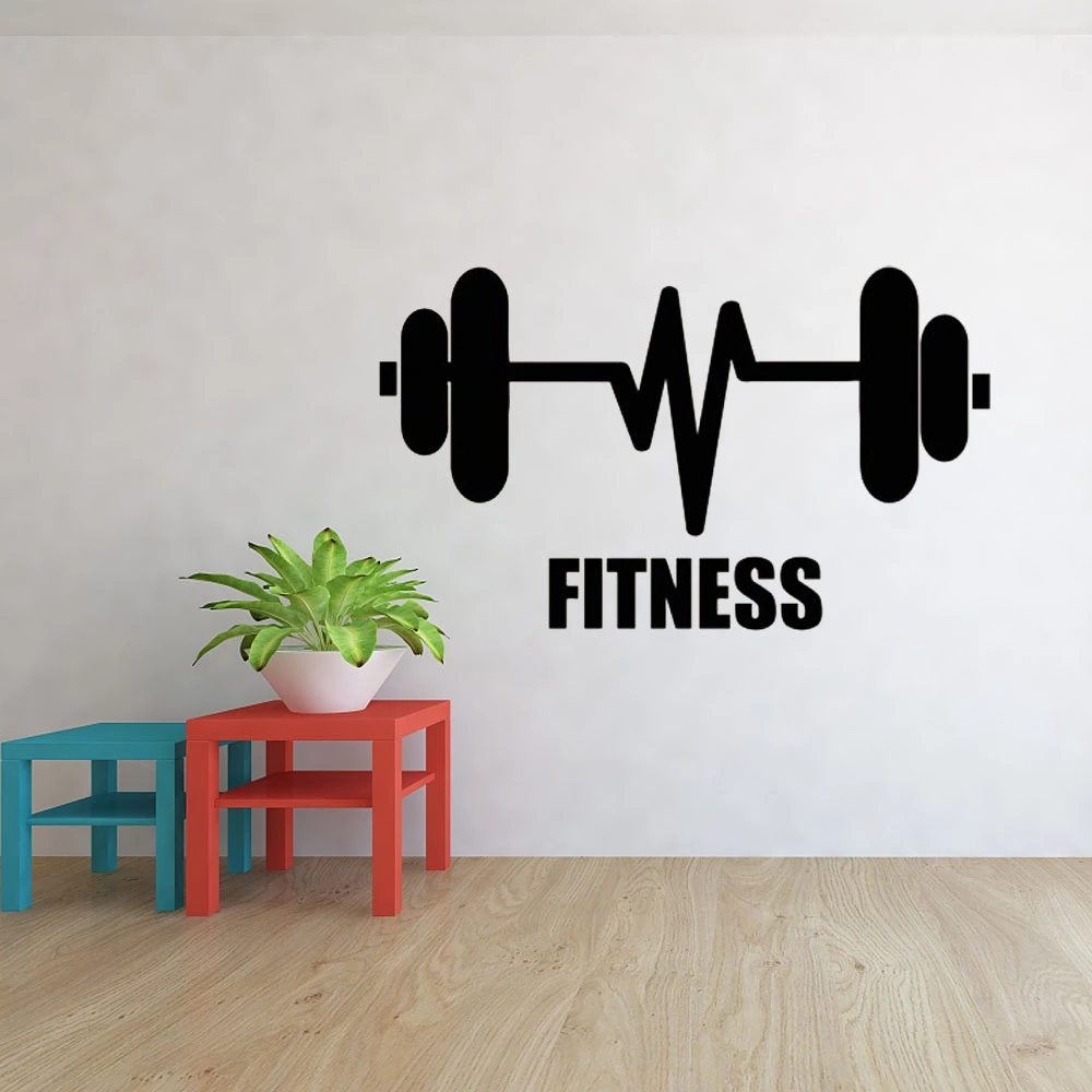 สติกเกอร์ติดผนังลายวัฒนธรรมสำห - Home Gym Wallpaper บทวิจารณ์และราคา