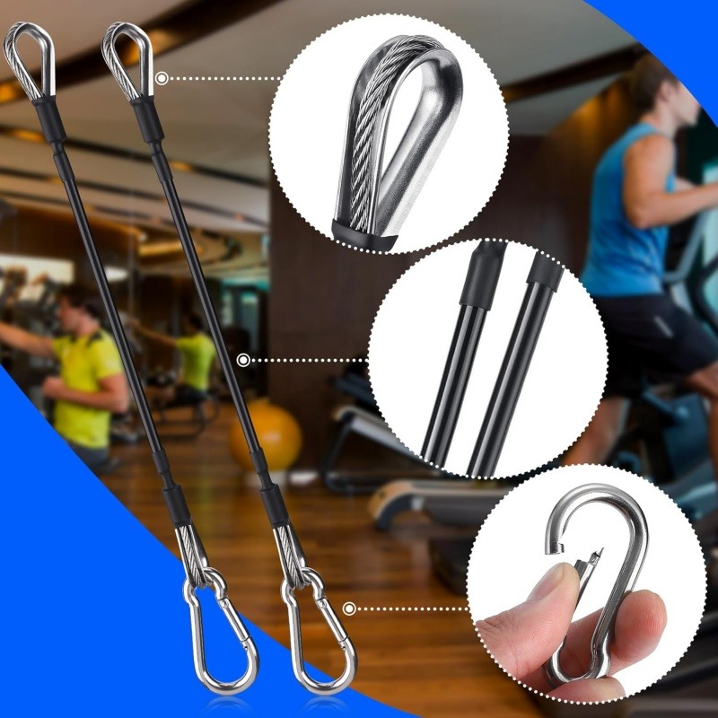 สายเคเบิลยิม 25 ซม. 1/2 ชิ้น ใ - Home Gym Equipment Amazon บทวิจารณ์และราคา