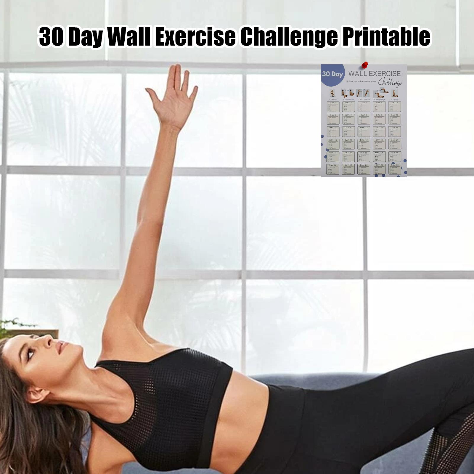 Wall Fitness Planner 30 วัน Ho - Workout Plan Home Gym บทวิจารณ์และราคา