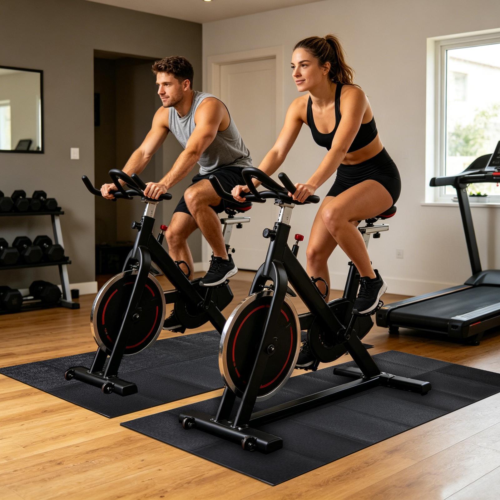 แผ่นรองใต้ลู่วิ่งไฟฟ้าแบบหนาพิ - Home Gym Workout Equipment บทวิจารณ์และราคา